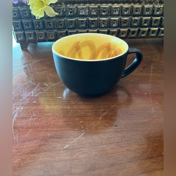 Starbucks 2012 China Matte Brown Yellow Sunflower Espresso Coffee Mug Cup 12oz - Picture 5 of 9